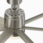 Fanimation LP8377LBN Blitz - 56 inch - BN with GRY Blades and LED LK: top view [Fanimation-LP8377LBN|CUSTOM|13]