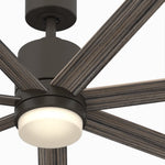Fanimation LP8377LGR Blitz - 56 inch - GR with WE Blades and LED LK: bottom view [Fanimation-LP8377LGR|CUSTOM|10]