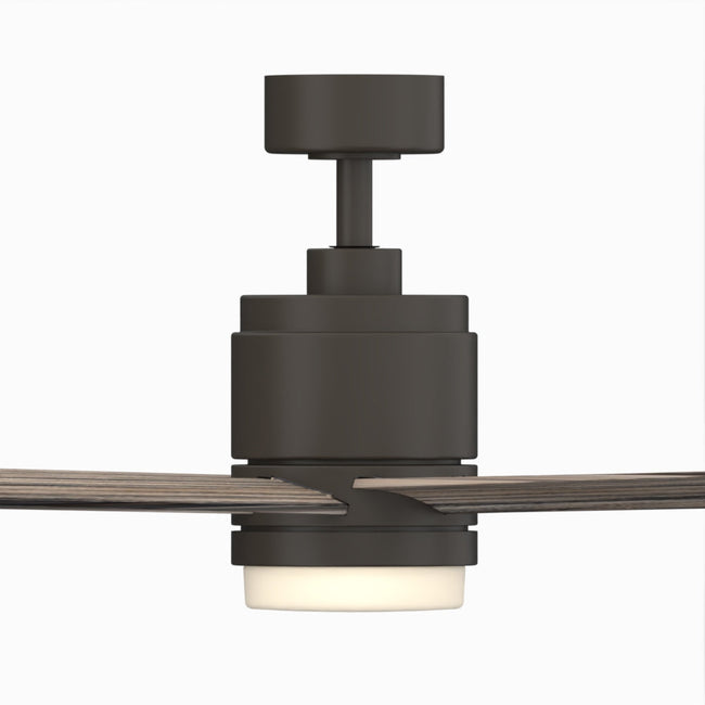 Fanimation LP8377LGR Blitz - 56 inch - GR with WE Blades and LED LK: front view [Fanimation-LP8377LGR|CUSTOM|11]