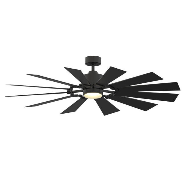 Fanimation LP8543LBL Kindred - 60 inch - BL with BL Blades and LED LK: product photo [Fanimation-LP8543LBL|CUSTOM|1]
