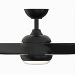 Fanimation LP8551LBL TwoFold - 60 inch - BL with BL Blades and LED LK: front view [Fanimation-LP8551LBL|CUSTOM|12]