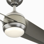 Fanimation LP8551LBN TwoFold - 60 inch - BN with GRY Blades and LED LK: bottom view [Fanimation-LP8551LBN|CUSTOM|10]