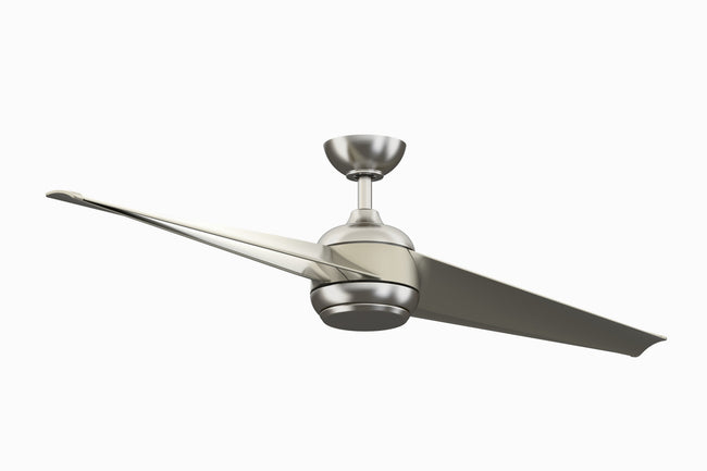 Fanimation LP8551LBN TwoFold - 60 inch - BN with GRY Blades and LED LK: shown with the included cap in place of the light kit [Fanimation-LP8551LBN|CUSTOM|11]