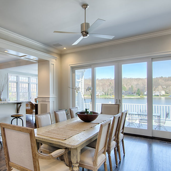 Modern Fan Co Lapa 50" Ceiling Fan - Damp Rated - photo (Lapa_205A.jpg) [Modern Fan Co-LAP-GW-50-WH-NL-001|CUSTOM|9]