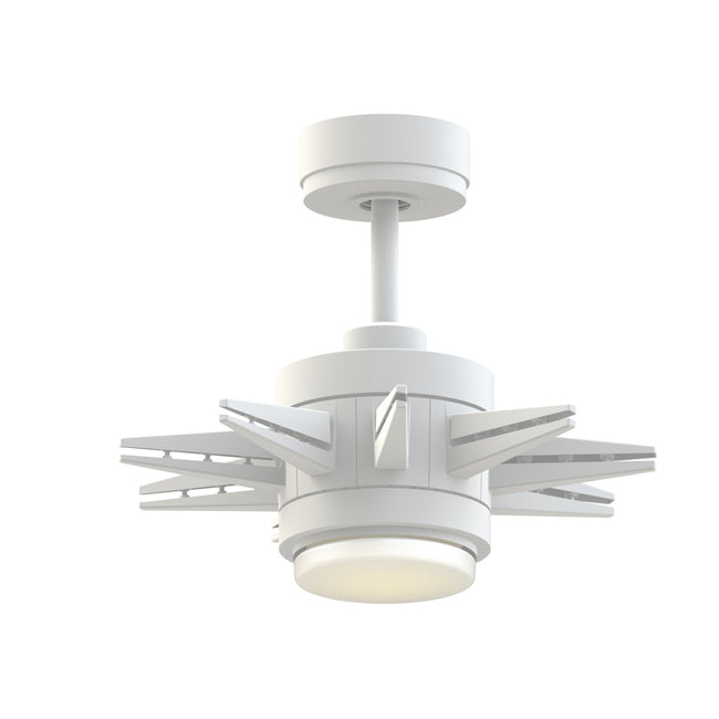Fanimation MAD8152MWW Odyn Custom Motor, Matte White: product photo [Fanimation-MAD8152MWW|CUSTOM|1]