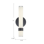 Madison LED Wall and Vanity Light - dimension drawing 1 [Alora-WV324114PNGO|CUSTOM|1]