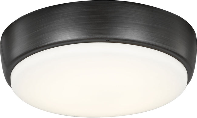 Universal Light Kits Downrod by Generation Lighting - 7.00"W x 2.75"H, Aged Pewter with Frosted Glass [Generation Lighting-MC264AGP|MAIN]