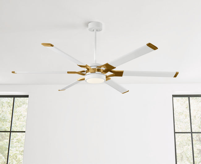 Visual Comfort Fan-6LFR62RZWBBSD|CUSTOM|1