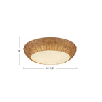 Merida Flush Mount - dimension drawing 1 [Alora-FM511014RA|CUSTOM|1]