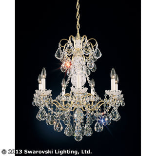 Buy french-gold-with-clear-heritage-crystal-glass-and-clear-shade New Orleans Chandelier by Schonbek