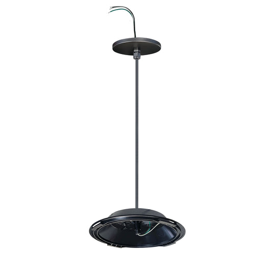 Rec LED Elo Nelocac Pendant by Nora Lighting - Black [Nora Lighting-NELOCAC-16PKB|MAIN]