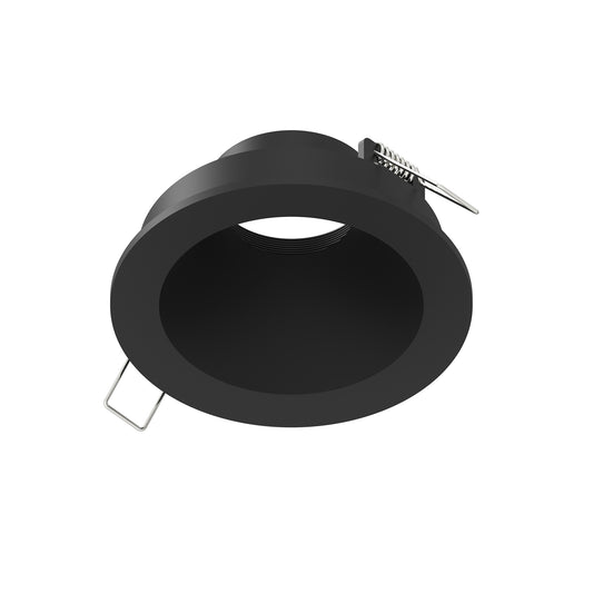 Trim by Nora Lighting - Black Reflector / Black Flange, N/A [Nora Lighting-NIOC-4RNDCBB|ALT|1]