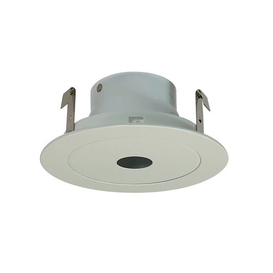 Rec Lv 4" Trim 4"1",Pinhole by Nora Lighting - 5.00"L x 5.00"W x 2.13"H, White [Nora Lighting-NL-440|ALT|1]