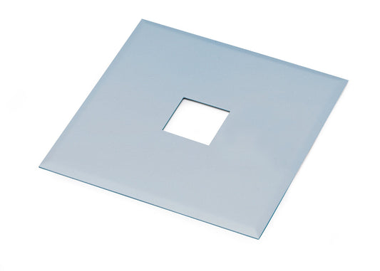 Track Syst & Comp-1 Cir Outlet Box Cover by Nora Lighting - Silver [Nora Lighting-NT-320S|MAIN]