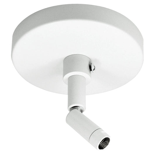 Track Syst & Comp-1 Cir Sloped Ceiling Adapter, 1 Or 2 Circuit Track by Nora Lighting - White [Nora Lighting-NT-349W|ALT|1]