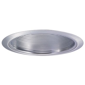 Rec Inc 6" Trim 6" Br/Par30 Stepped Baffle W/ Metal Ring by Nora Lighting - 7.13"L x 7.13"W x 2.88"H [Nora Lighting-NTM-32|ALT|1]