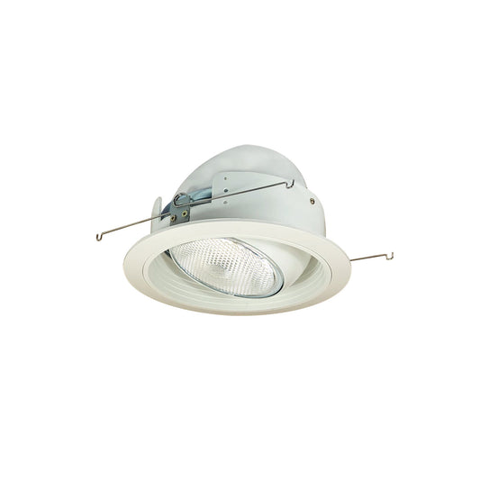 Rec Inc 6" Trim 6" Stepped Baffle W/ Regressed Eyeball by Nora Lighting - 8.25"L x 7.38"W x 4.38"H [Nora Lighting-NTM-49|ALT|1]