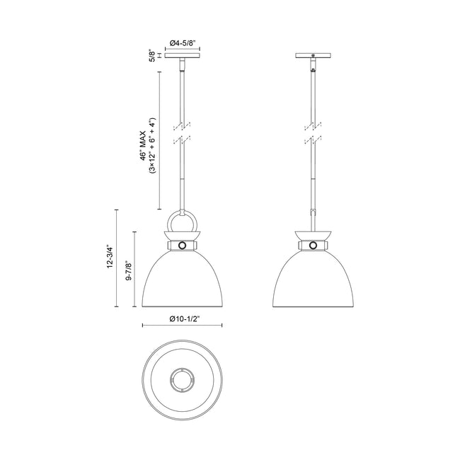 Waldo Pendant - dimension drawing 2 [Alora-PD411311AG|CUSTOM|2]