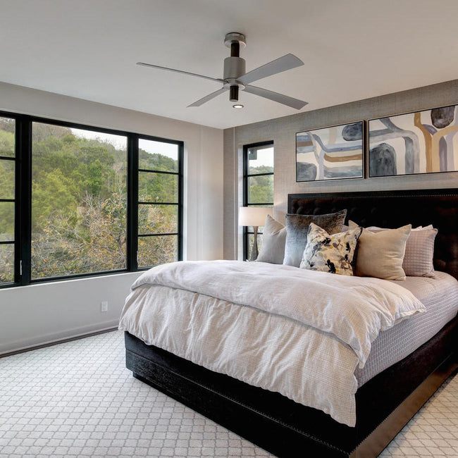 Modern Fan Co Pensi DC 52" Ceiling Fan - Damp Rated - photo (Pensi_211.jpg) [Modern Fan Co-PEN-AA-52-AL-NL-WC|CUSTOM|6]