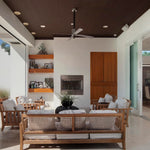 Modern Fan Co Pensi DC 52" Ceiling Fan - Damp Rated - photo (Pensi_217.jpg) [Modern Fan Co-PEN-AA-52-AL-NL-WC|CUSTOM|7]