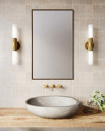 Rue Wall and Vanity Light - room setting, Brushed Gold [Alora-VL416102BG|CUSTOM|1]