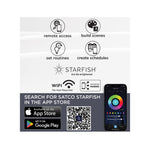 Satco 5.5W (35W Equivalent) MR16 Reflector LED Bulb, GU10 Base, Selectable 2700K-5000K, 90+ CRI, 50° Beam, Dimmable, Damp Rated, alternate view [Satco-S11109|CUSTOM|4]