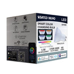 Satco 5.5W (35W Equivalent) MR16 Reflector LED Bulb, GU10 Base, Selectable 2700K-5000K, 90+ CRI, 50° Beam, Dimmable, Damp Rated, alternate view [Satco-S11109|CUSTOM|6]