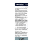 Satco 5.5W (40W Equivalent) B11 Torpedo LED Bulb, E26 Medium Base, Selectable 2700K-5000K, 90+ CRI, Dimmable, Damp Rated, Frost with Frost Glass, alternate view [Satco-S11112|CUSTOM|3]