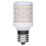 3.5 Watt (40 Watt Equivalent) E17 T14 420L 120V LED 3000k Light Bulb by Satco - Clear with Clear Glass, 90+ [Satco-S11203|MAIN]