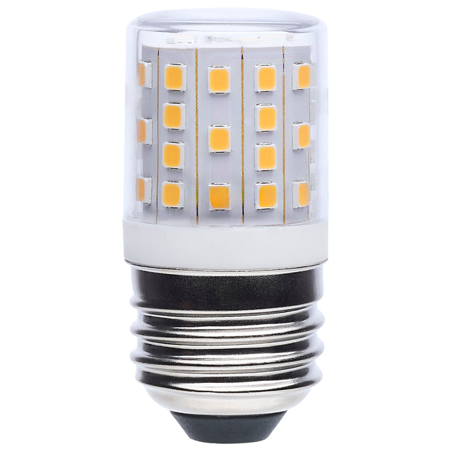 3.5 Watt (40 Watt Equivalent) E26 T14 420L 120V LED 5000k Light Bulb by Satco - Clear with Clear Glass, 90+ [Satco-S11206|MAIN]