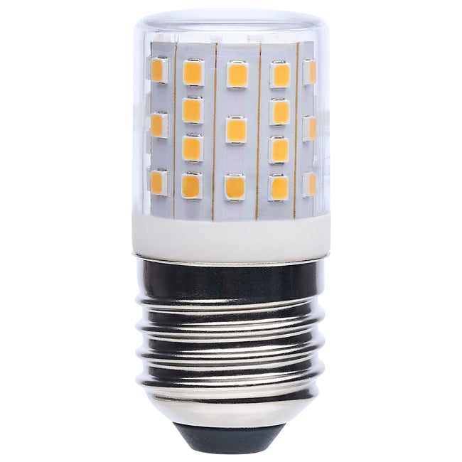 3.5 Watt (40 Watt Equivalent) E27 T14 420L 120V LED 3000k Light Bulb by Satco - Clear with Clear Glass, 90+ [Satco-S11207|MAIN]