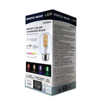 Satco 5.5W (40W Equivalent) T14 LED Bulb, E26 Medium Base, Selectable 2700K-5000K, 90+ CRI, Dimmable, Damp Rated, Clear, alternate view [Satco-S11244|CUSTOM|4]