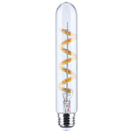 5.5 Watt (60 Watt Equivalent) E26 T9 450L 120V LED 2700k Smart Light Bulb by Satco - Clear, 90+ [Satco-S11246|MAIN]