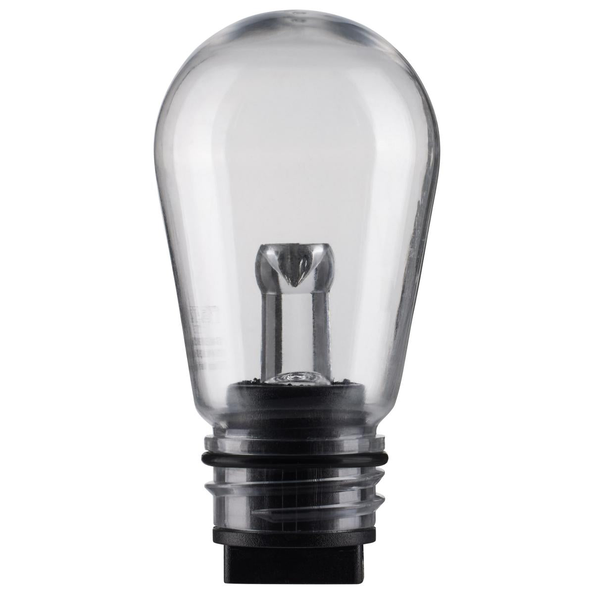 4-Pin S14 1W, LED Replacement String Lamp, RGBW, Starfish IOT, 2-Card Light Bulb by Satco (15W Equivalent)
