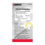 Satco 5.5W (40W Equivalent) A19 Standard LED Bulb, E26 Medium Base, 2700K, 90+ CRI, Dimmable, Damp Rated, Frost, alternate view [Satco-S11320|CUSTOM|4]