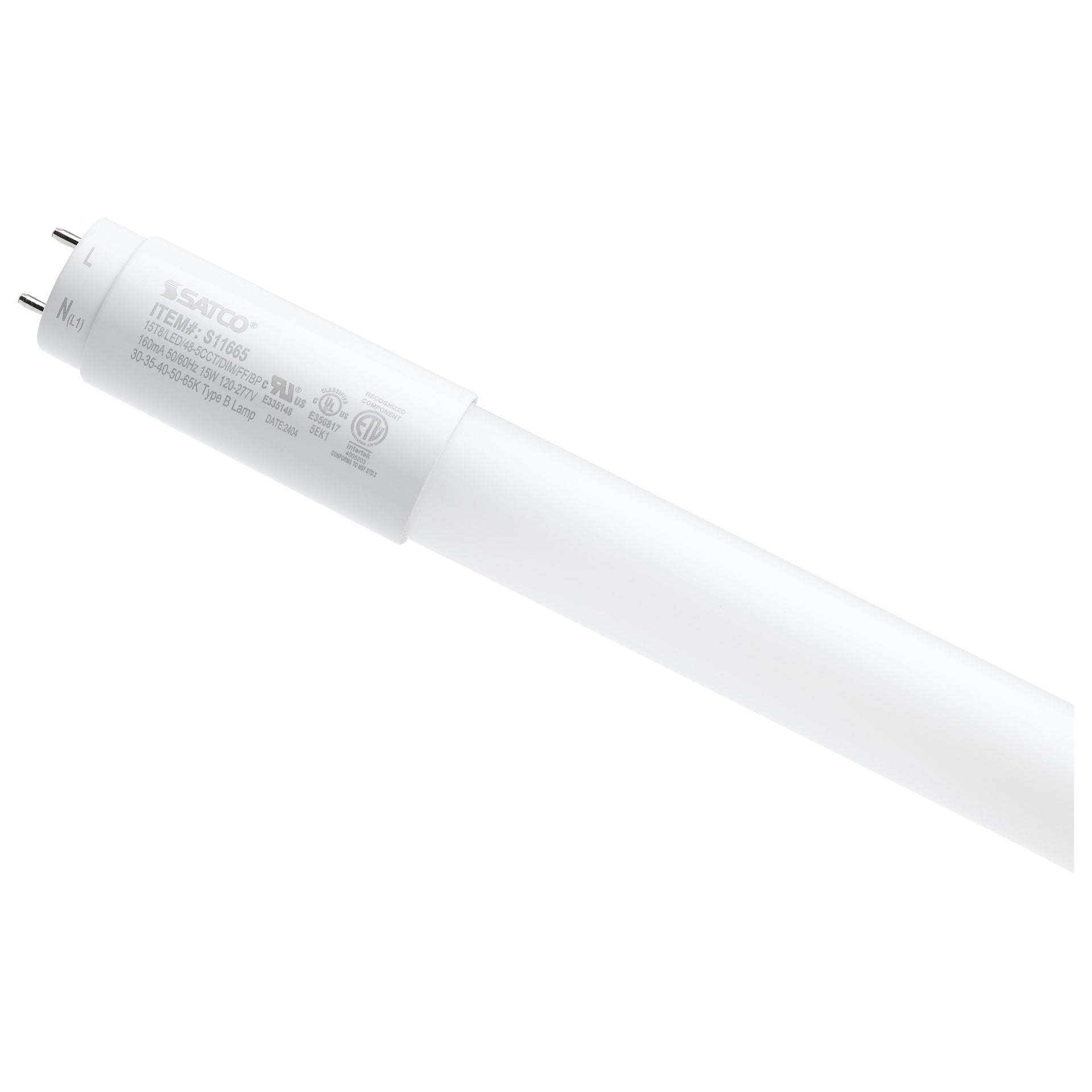 Satco - S11665 - Light Bulb - Frost from Lighting & Bulbs Unlimited in Charlotte, NC