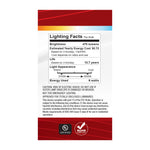 Satco 6W (40W Equivalent) A19 Standard LED Bulb, E26 Medium Base, Selectable 2700K-5000K, 90+ CRI, Damp Rated, Single (Box), alternate view [Satco-S11770R1|CUSTOM|4]