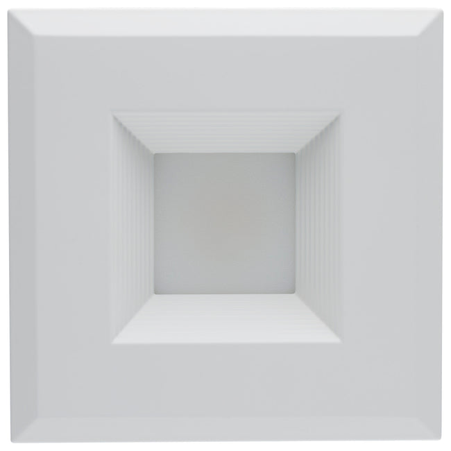 Satco Field Selectable LED Downlight Retrofit, Deep Baffle, Square, 120V, 4 Inch / 5.8/7/9.5 Watt, 27K/30K/35K/40K/50K CCT, alternate view [Satco-S11884|CUSTOM|1]