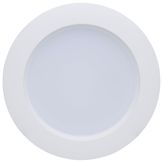 Satco LED Downlight Retrofit, Regressed Wafer, Round, CCT Selectable, 4 Inch / 8 Watt, 27K/30K/35K/40K/50K CCT, alternate view [Satco-S11891|CUSTOM|2]