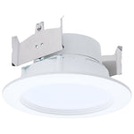 Satco LED Downlight Retrofit, Regressed Wafer, Round, CCT Selectable, 4 Inch / 8 Watt, 27K/30K/35K/40K/50K CCT, alternate view [Satco-S11891|CUSTOM|3]