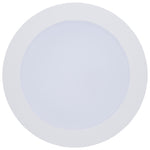Satco LED Downlight Retrofit, Flat Wafer, Round, CCT Selectable, 6 Inch / 9.5 Watt, 27K/30K/35K/40K/50K CCT, alternate view [Satco-S11892|CUSTOM|2]