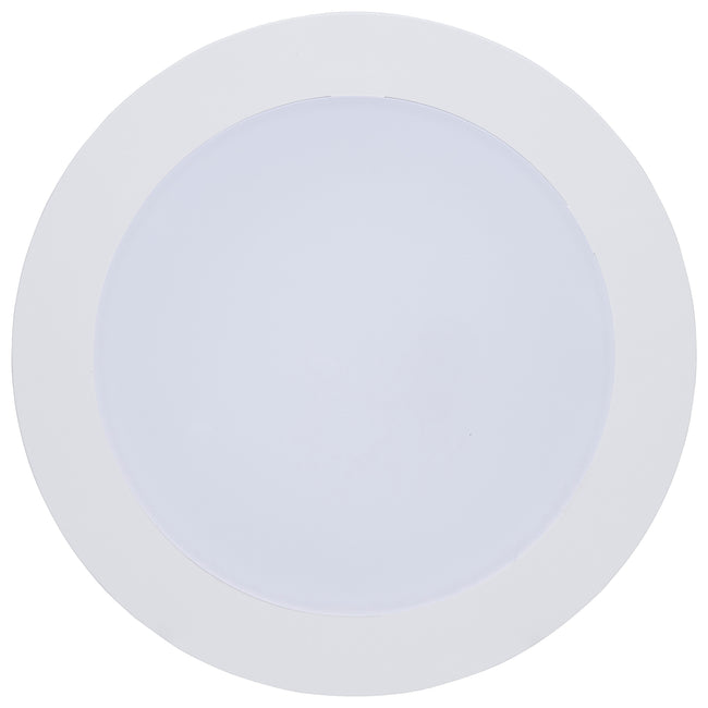 Satco LED Downlight Retrofit, Flat Wafer, Round, CCT Selectable, 6 Inch / 9.5 Watt, 27K/30K/35K/40K/50K CCT, alternate view [Satco-S11892|CUSTOM|2]