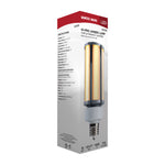 Satco 50W Corncob LED Bulb, EX39 Base, 1600K, 13+ CRI, IP64, Damp Rated, Dark Gray with Clear Glass, alternate view [Satco-S13139|CUSTOM|6]