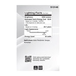 Satco 30W (200W Equivalent) Multi-Beam LED Bulb, E26 Medium Base, 5000K, 80+ CRI, Damp Rated, White with Frost Glass, alternate view [Satco-S13146|CUSTOM|4]