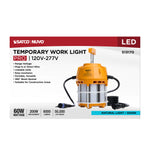 Satco LED Hi-Pro Temp Work Light, Corncob Shape, 80 CRI, 60 Watt, 5000K, alternate view [Satco-S13170|CUSTOM|4]