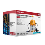 Satco LED Hi-Pro Temp Work Light, Corncob Shape, 80 CRI, 60 Watt, 5000K, alternate view [Satco-S13170|CUSTOM|8]