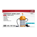 Satco LED Hi-Pro Temp Work Light, Corncob Shape, 80 CRI, 100 Watt, 5000K, alternate view [Satco-S13171|CUSTOM|1]