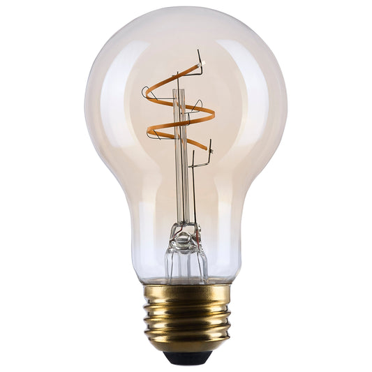 3.5 Watt (40 Watt Equivalent) E26 A19 300L 120V LED 2000k Light Bulb by Satco - 90+ [Satco-S14226|MAIN]