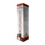 Satco 5.5W (40W Equivalent) T9 Tubular LED Filament Bulb, E26 Medium Base, 2000K, 90+ CRI, Dimmable, Wet Rated, alternate view [Satco-S14230|CUSTOM|1]
