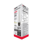 Satco 5.5W (40W Equivalent) T10 Tubular LED Filament Bulb, E26 Medium Base, 3000K, 90+ CRI, Dimmable, Wet Rated, Frost / Single (Box), alternate view [Satco-S21348|CUSTOM|3]